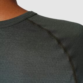 【新品】DF Mesh Merino T-shirt Peacock Green 2025_Sizeguide_miho_159cm51kg_